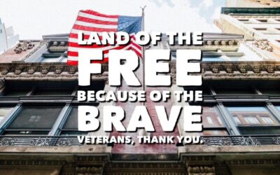 Many thanks and profound appreciation to our veterans