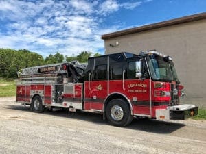 New Sutphen Fire Truck Goes on Tour and then to the Lebanon Fire Department