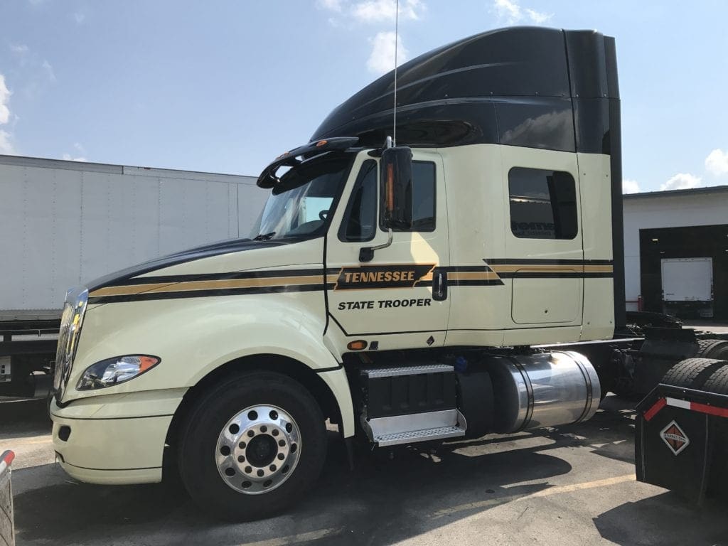 Tennessee Highway Patrol Looking Good in Newly Wrapped International