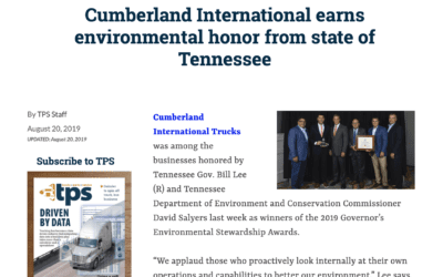 Cumberland Mentioned in the Press