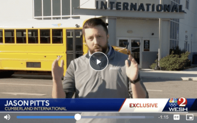 Cumberland and the new Electric IC Bus featured on Orlando’s NBC WESH 2 News.