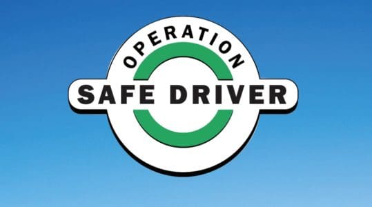 Operation Safe Driver Week 2023