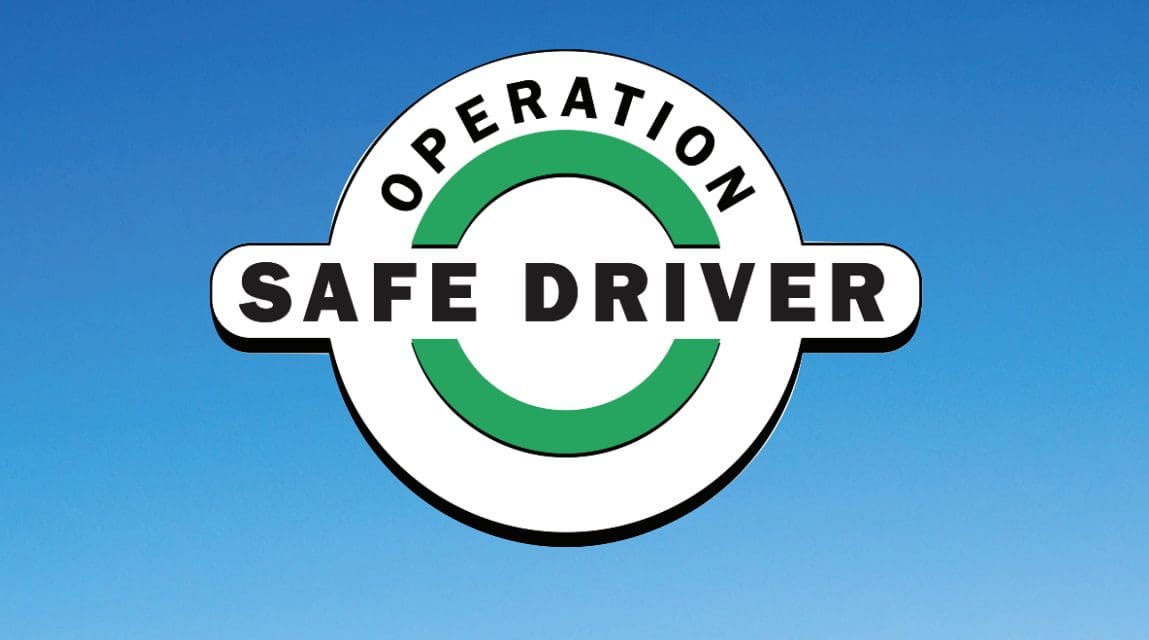 CVSA Operation Safe Driver Week Set for July 1016, 2022