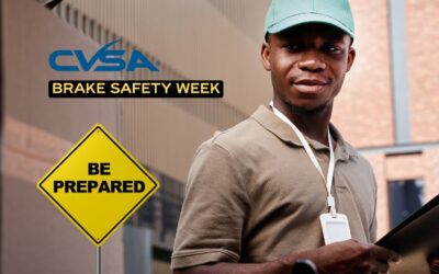 CVSA Brake Safety Week is August 24 – 30, 2025