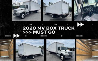 2020 International MV 26′ Box Truck > Must Go